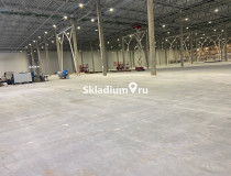 Вид здания. Сухой склад (+18) Производственно-складской комплекс КЛИН Московская обл, Клин, Волоколамское шоссе, д 4, 40 000 м2 фото 4