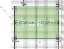 plans. Сухой склад (+18) Производственно-складской комплекс КЛИН Московская обл, Клин, Волоколамское шоссе, д 4, 40 000 м2 фото 1